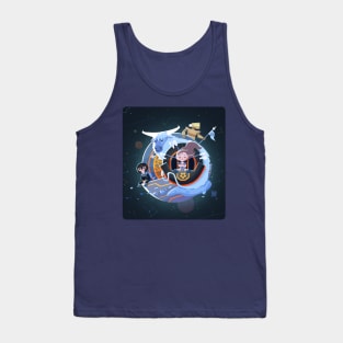 Space trip Tank Top